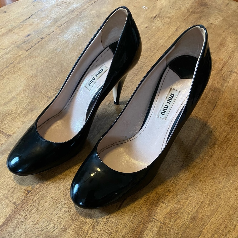 Miu Miu Patent Leather Heels